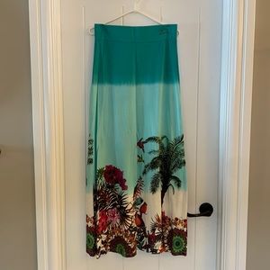 Desiguel maxi skirt / strapless dress